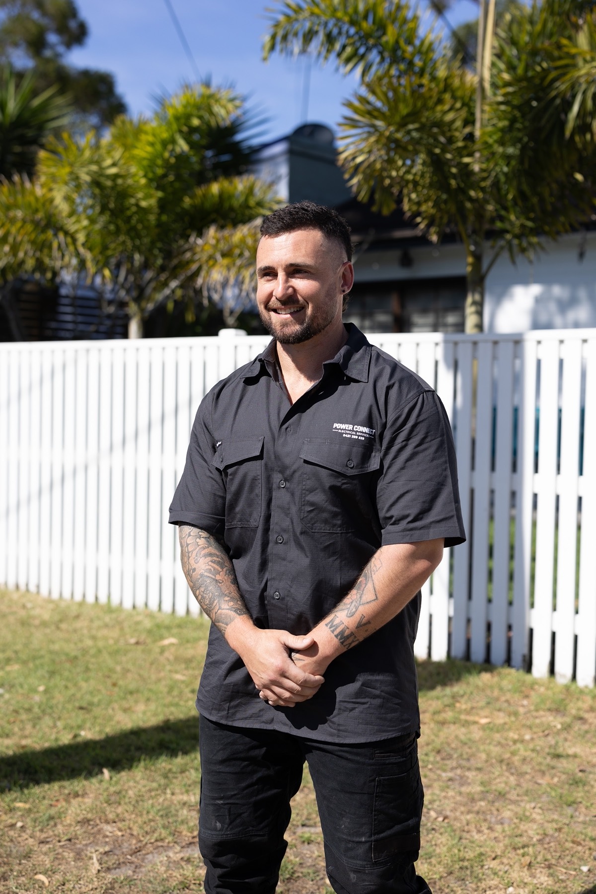 Vincent Costa, licensed electrician and owner of Power Connect Electrical Services
